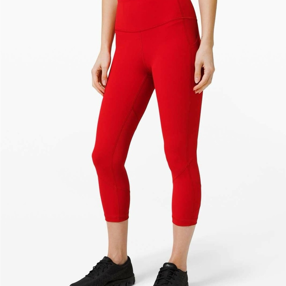 Lululemon Athletica Red leggings